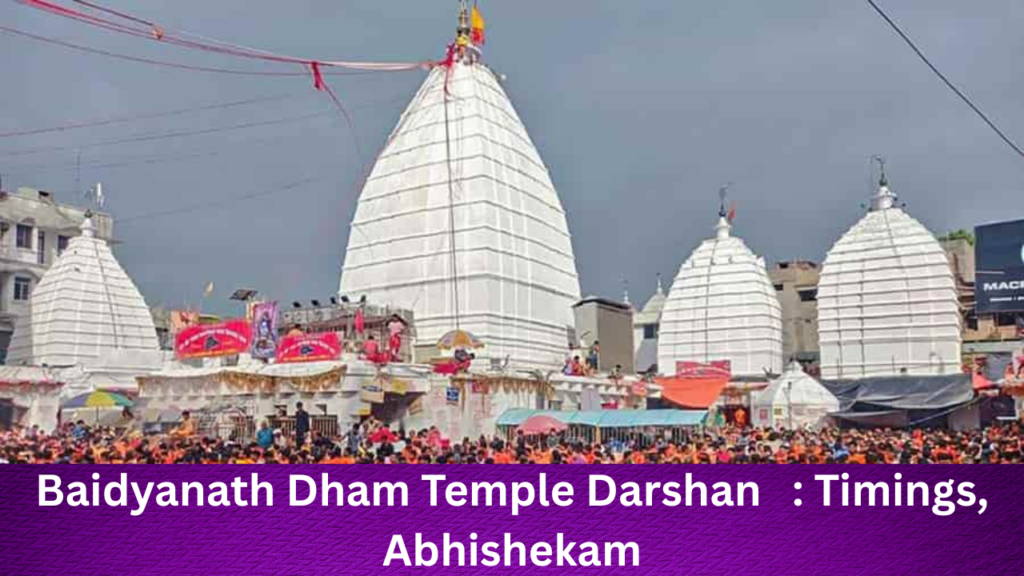 Baidyanath Dham Temple Darshan 2026: Timings, Abhishekam 1 Baidyanath Dham Temple Darshan Timings Abhishekam