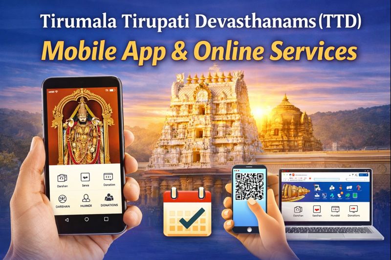 2026 Guide: Tirumala Tirupati Devasthanams (TTD) Mobile App and Online Services 1 App