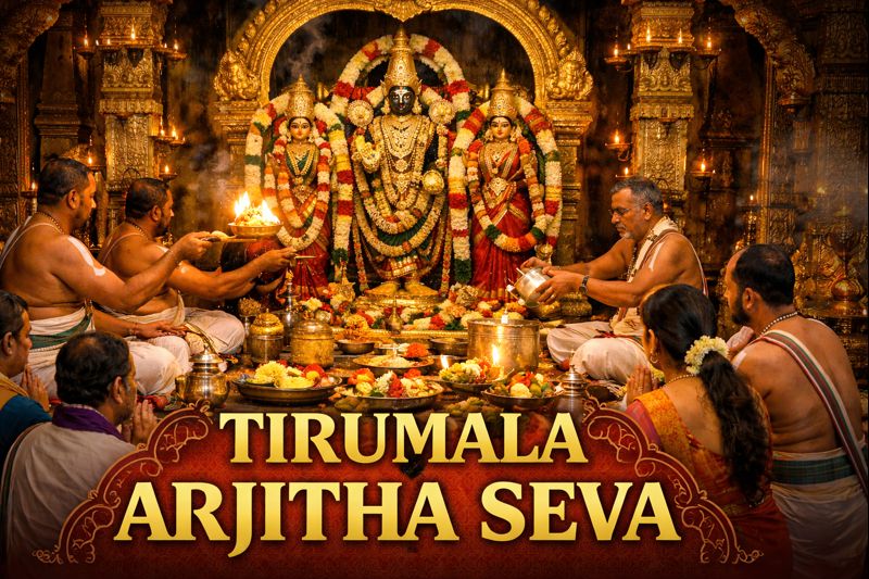 Tirumala Arjitha Seva 2026 | Tickets, Timings & Booking Tips - Tirupati 1 Arjitha Seva
