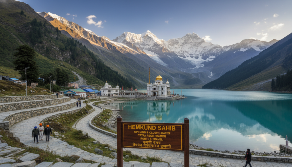 Hemkund Sahib 2026: Opening & Closing Dates, Yatra Registration, Route & Travel Guide 1 Hemkund sahib 202601280902