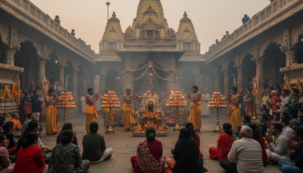 Kashi Vishwanath Temple Mangla Aarti 2026 : Booking,Timings & Process 1 Kashi vishwanath temple 202601312043