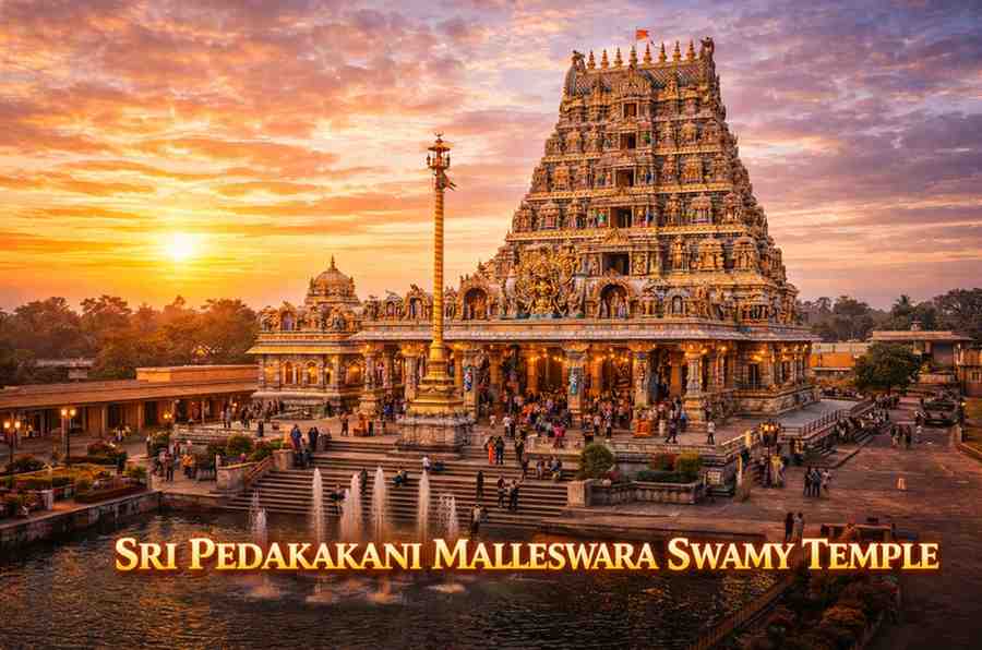 Sri Pedakakani Malleswara Swamy Temple in 2026: Darshan, Pooja, and Pilgrimage Tips 1 Sri Pedakakani Malleswara Swamy