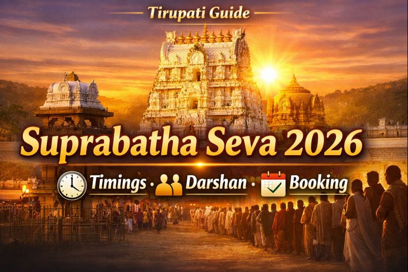 Tirumala Suprabatha Seva 2026: Timings, Darshan & Bookings - Tirupati 1 Suprabatha Seva